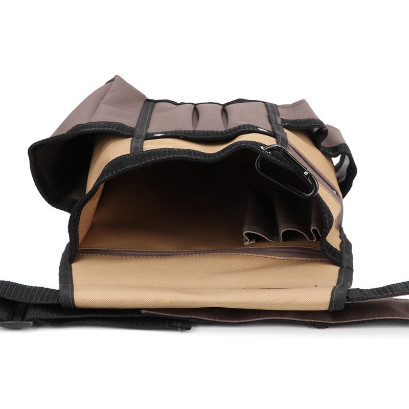 Multifunctional Adjustable 10 Pockets Portable Garden Tool Holder Waist Bag