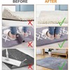 Reusable Rug Corner Gripper Pads for Keeping Rug Edges Flat