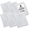 Dust collector bags 6pcs one-sided total 3.5mil 19.5" diameter (31"