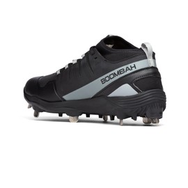 Boombah Rize Women's Metal Cleat Black/Gray - Size 10.5