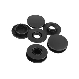 TUCKBOLD Car Floor Mat Fixation Clips Anti-Slip Buckle Fastener Black 4 Sets Automotive Parts