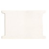 H Shape Large Size Off White Cardboard Spool Organizer -
