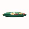 Paoletti Wild Fauna Cushion Cover, Emerald, 40 x 60 cm
