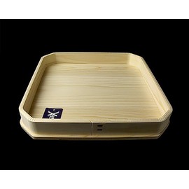 Ise Miyachu Brand Oshiki Yoshino Cypress, 8 Inches, Shinto Shelf, For Offerings, Sanpo, Sanpo (With Miyachu Tag), Width 9.7 inches (24.7 cm), Depth 9.7 inches (24.7 cm), Height 1.4 inches (3.5 cm)