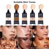 Concealer Full Coverage Foundation, Waterproof Moisturizing Under Eye Concealer Liquid