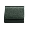 [Convenient for Life] Women's Bifold Wallet, Genuine Leather, Small, Thin,