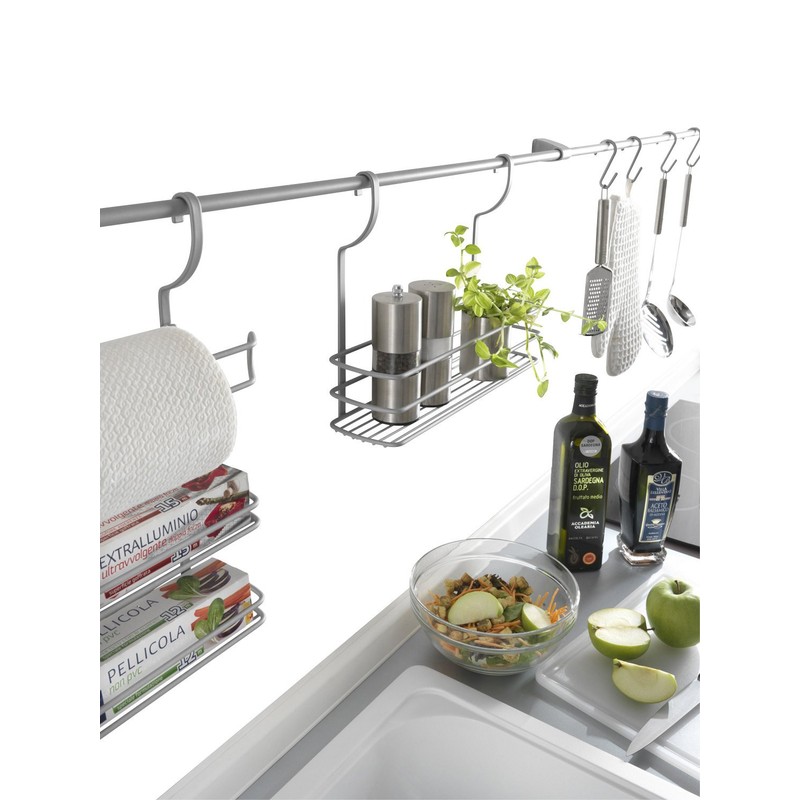 Metaltex Spice Board City with 1 Etage, Grey, 9.2 x