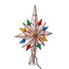 Kurt S. Adler 10-Light Bethlehem Capiz Star Multi-Tip Treetop Tree