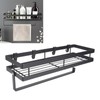 Wall Mounted Spice Rack Organizer Multifunction Metal Wall Spice Rack