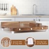 Adaptive One Handed Cutting Board with Peeler,Bread Stops & Steel