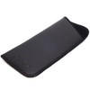 Calabria Mens Slim Half-Clip Case in Black or Brown (Black