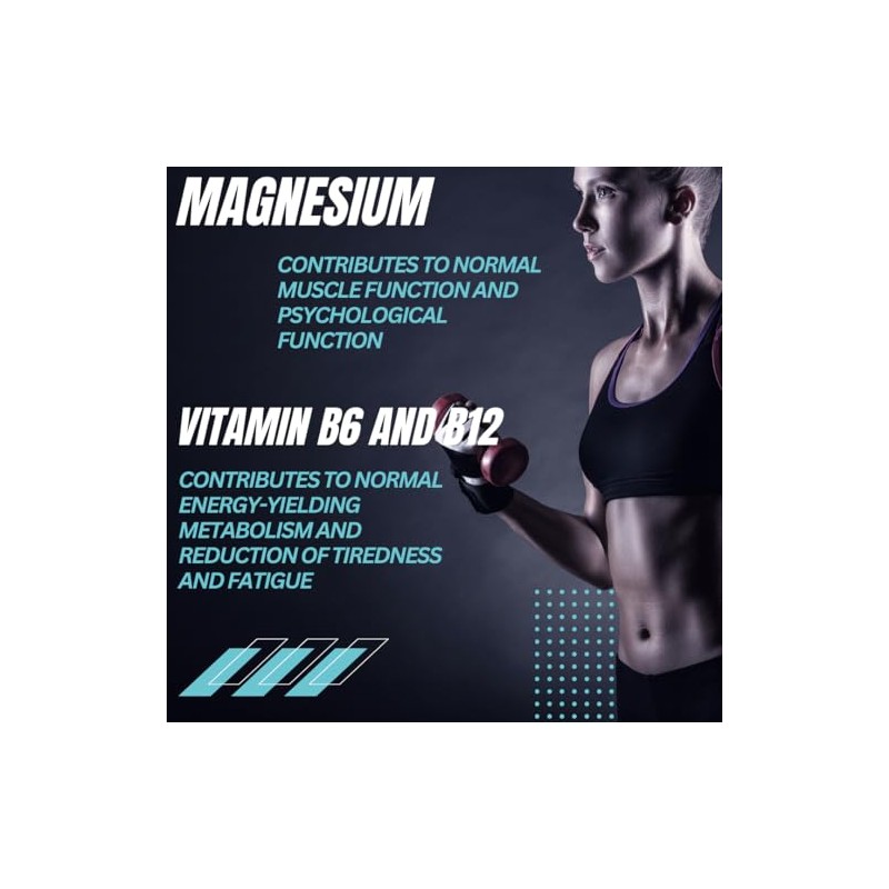 Micronised Creatine Plus Magnesium and Vitamin B6 & B12 Formula