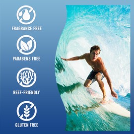 Coral Isles Reef Safe Sunscreen SPF 50 Lotion - Octinoxate & Oxybenzone Free - Hawaii Approved Sun Shield - Broad Spectrum UVA/UVB Protection - Waterproof, Odorless Skin Protector (16 Fl Oz)