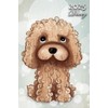 2025 Diary: Cockapoo Dog: A5 Week to View Dated from