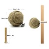 5MoonSun5's Handmade Jute Rope Door Knobs/Rope Knot Drawer Pulls and