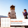 FOMIYES 6Pcs Empty Holy Water Bottles Set Holy Water Bottles
