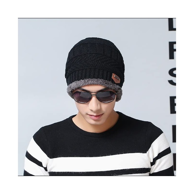 FleurUneffe Knit Hat, Neck Warmer, 2-Piece Set, Fleece Lined, Hat,