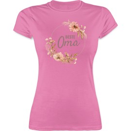 Women's Shirt Gift – Best Grandma I – XXL – Pink – Gifts for Grandmas for Ideas Mother's Day Gift for Birthday Christmas a Grandmother Day Sayings Best Groseltern Gift Ideas