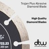 Trojan Plus Abrasive 125mm Diamond Cutting Blade
