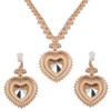 Giffor Luxury Jewelry Set Necklaces For Womens Crystal Necklace Earrings