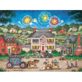 Masterpieces 1000 Piece Jigsaw Puzzle for Adults and Families - Fireworks and Sparklers - 19.25"x26.63"