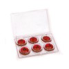 O'Creme Edible Diamond-Framed Round Gemstones 28mm for Decorating Cakes and