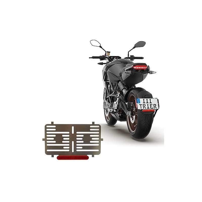 1 x License Plate Holder 255 x 135 mm Frameless