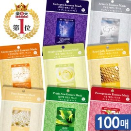 MJ Care 에센스 엠제이케어 100매 마스크팩 [콜라겐] Essence MJ Care 100 Sheets Mask Pack [Collagen]