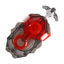 Battling Tops Burst Launcher B-184, L/R Lanzador de dos vías, sistema DB Layer Pull Wire Launcher (rojo)