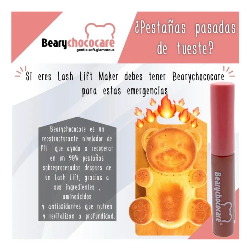 Beary Chococare Tratamiento Para Pestañas Y Cejas 1 Pieza