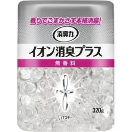 Deodorizing Power Ion Deodorizing Plus Deodorizing Beads for Rooms & Toilets, Unscented, Label-less, 11.3 oz (320 g), Transparent Beads, for Rooms, Entrance, Living Room, Kitchen, Toilet, Deodorizer