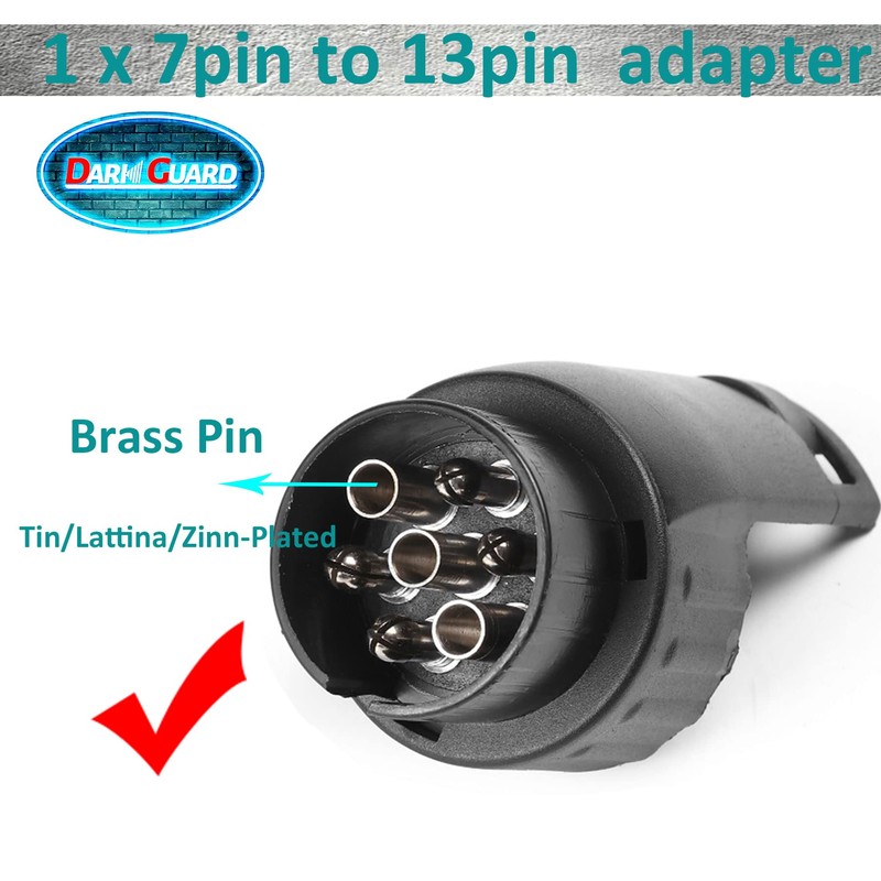 DARKGUARD Micro Adaptor from Plug 7-Pin to Socket 13-Pin 12