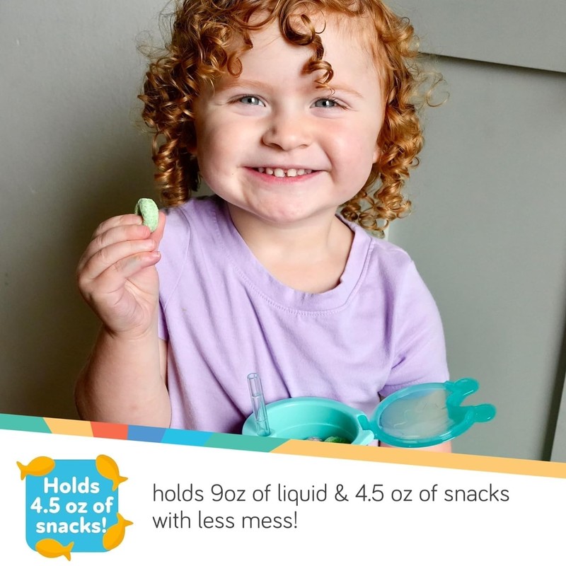 Nuby All in One Snack Bowl and No Spill Soft