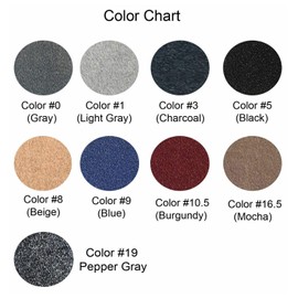 Hawjig Gray Carpet Dash Mat Compatible W for Toyota for Yaris 2007-2011 Dash Cover