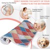 Shower Mat Non Slip Anti-Mildew: 60x60 cm Square Shower Mats