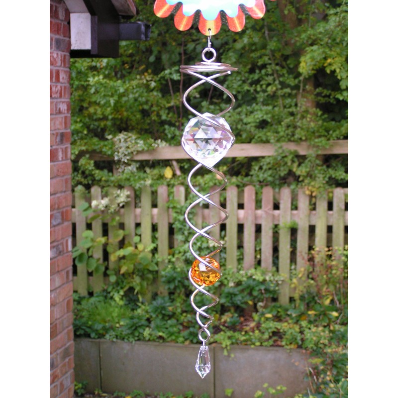 16,5 cm Designer animierte Schmetterling Wind Spinner + lange 30,5