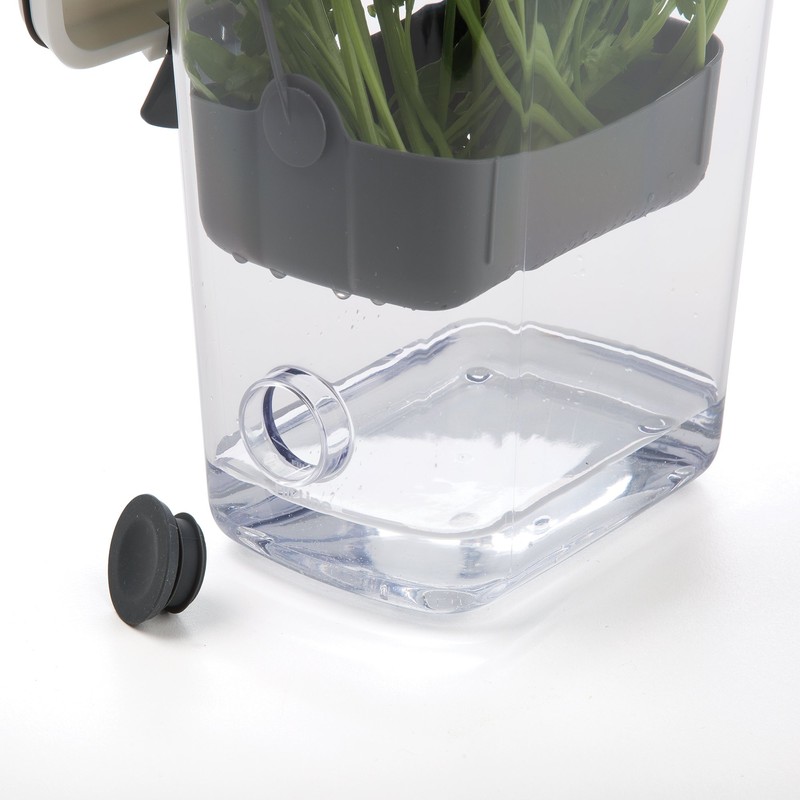 ProKeeper Herb Keeper – 1-Piece, White, with Removable Silicone Drain