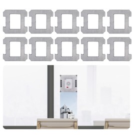 Pack of 10 Cleaning Pad Replacement Parts for Ecovacs Winbot W2 Omni / W2 / W1 Pro / W1 Window Cleaning Robot Washable Replacement Wipes for Ecovacs Winbot, Microfibre Cleaning Cloths Compatible with