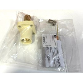 Hubbell SERIES 16 SINGLE POLE DEVICE (CAMLOCK) HBLMRW STR male Recept WHITE
