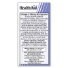 HealthAid Omega 3 750 mg - 60 Capsules, (Pack of