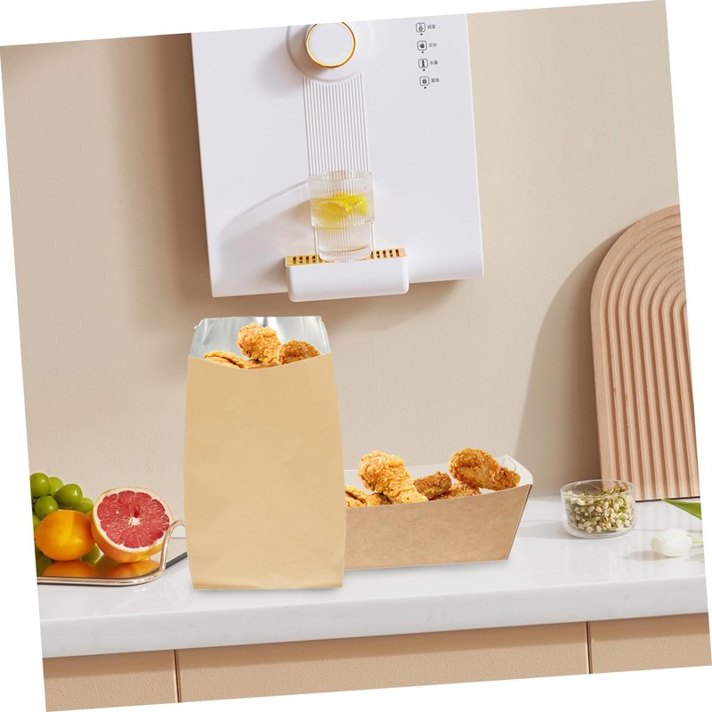 Ipetboom Pcs Snack Bags Aluminum Foil Container Bbq Wrapping Bags
