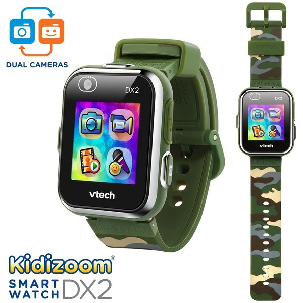 VTech KidiZoom Smartwatch DX2 Camouflage ()