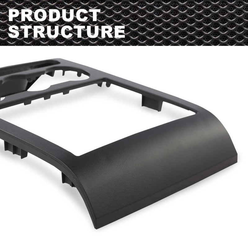 CROSSDESIGN Dash Radio Climate Bezel Center Trim Panel Compatible with