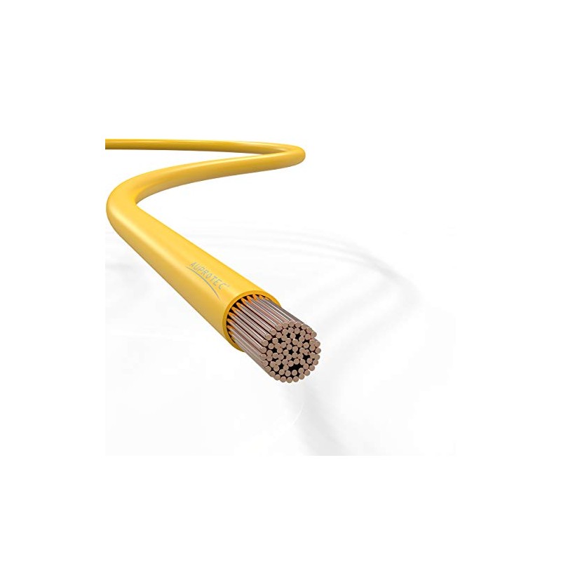 AUPROTEC FLRY-B Car Cable 0.35 mm² 5 m Yellow