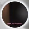 ZLKAPT You Look Good Mirror and Wall Affirmation Vinyl Decal