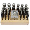 Dapping Set Punches & Block Steel Forming 24 pc for