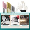 KEWAYO 20Pcs Chainsaw Sharpening Attachment Kit - Chain Saw Blade