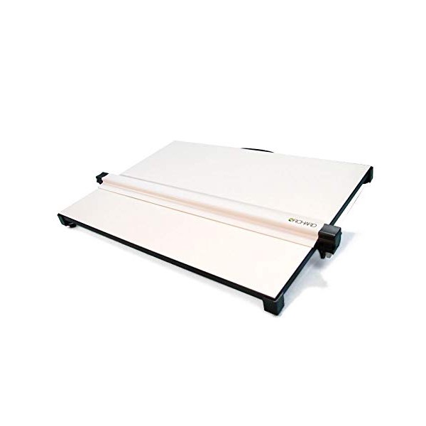 Bretton A2 Drawing Board, Portable with Carry Handle, Cross-Wire Parallel Motion Orchard A2 Drawing Unit