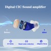 Invisible Digital Hearing Amplifier with Noise Reduction – 110H Charging