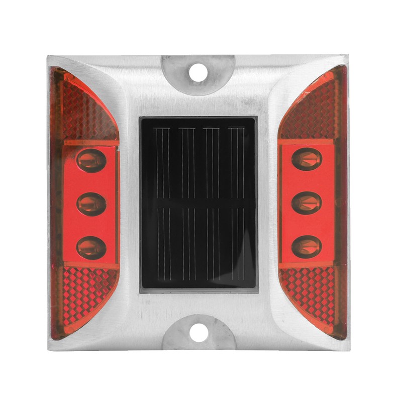 LED Solar Power Ground Marker Lights Waterproof Outdoor Driveway Road